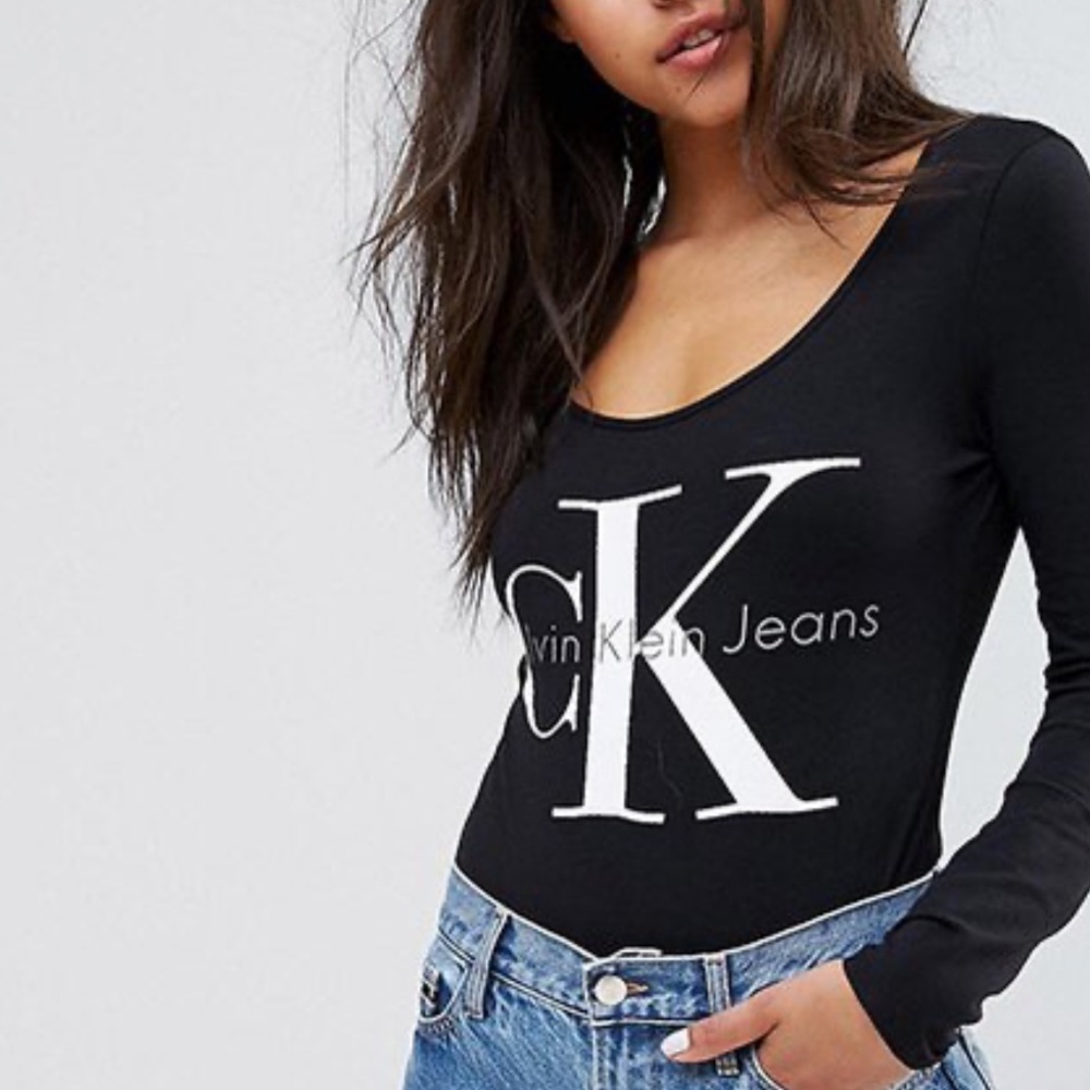 Authentic Calvin Klein Jeans Tank Top Bodysuit